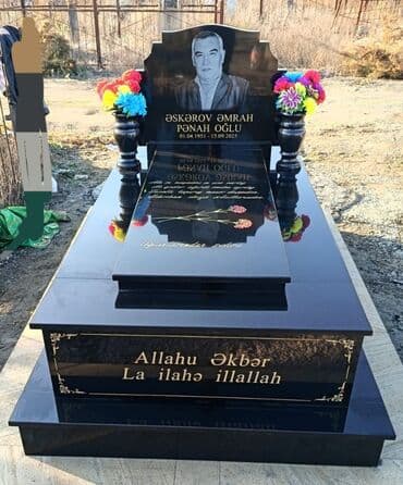 Sendviç panellər: Qəbirüstü abidə və məzar daşları – fərdi dizayn və oyma yazılar - — 4