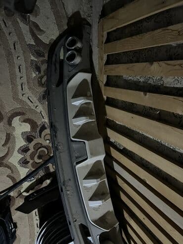 VAZ (LADA): Məhsul: Arxa bamper diffuzoru (ikili çıxış görünüşlü İdeal — 1