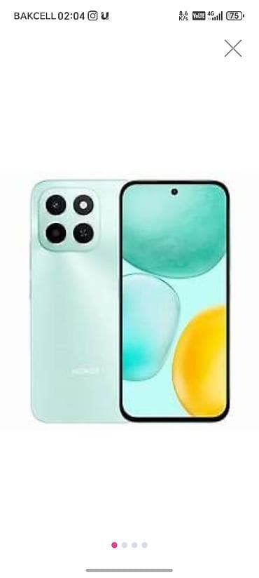 Honor X6c, 128 GB, rəng - Yaşıl, Sensor