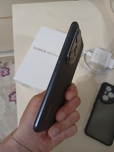canta modelləri: Honor 400 Pro, 256 GB, rəng - Qara, Simsiz şarj — 2