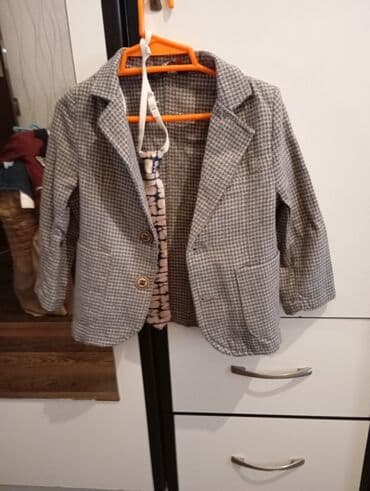 qızlar üçün məktəb formaları: Oğlan uşağı üçün geyim dəsti – bir neçə model - Ağ xırda naxışlı — 6