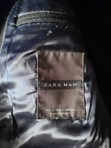 yeni model: Palto, Zara, S, rəng - Qara — 2