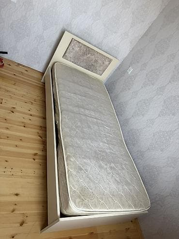 mate: Təknəfərlik çarpayı, Matras ilə, Siyirməsiz — 2
