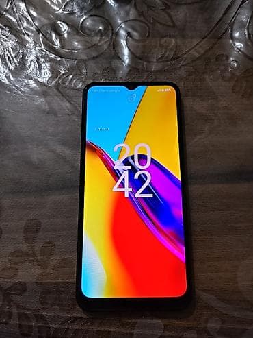 telefon kabrolari: Realme C30s, 64 GB, rəng - Göy, Barmaq izi — 1