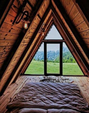 Kirayə evlər: Son illərin trendi qeyri adi evlər - a frame evlərdir. A formalı evlər — 2