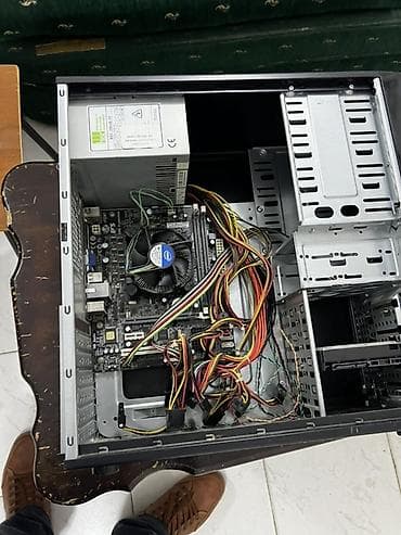 komputer korpusu: Korpuslu kompüter (Compass brendli kasa) – hissələri ilə Texniki — 7