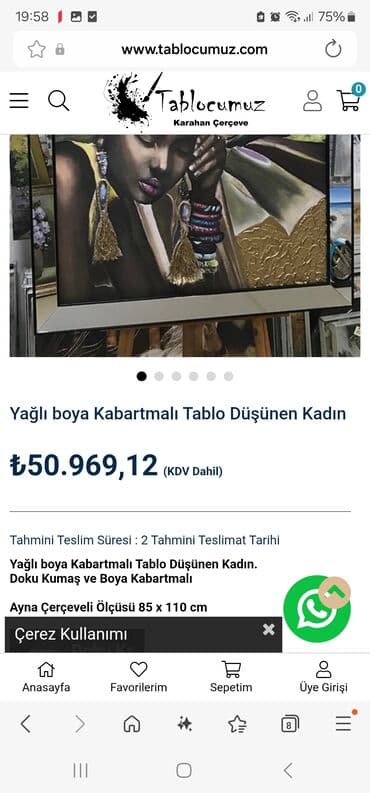 Heykəlciklər: Dekorativ tablo – güzgü çərçivəli, tekstural elementli,olcu 110×85,cox — 5