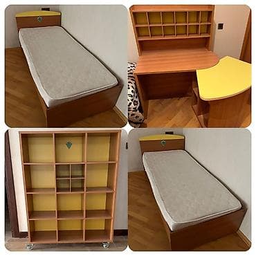 RumiÇilek mebeldən yatağ dəsti. 2dədə yatağı var. Satılır 350₼. Ünvan — 1
