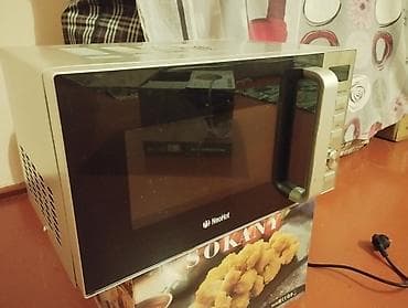 pec soba: SOKANY ikirezinli elektrik fritözü + NeoHot mikrodalğalı soba dəsti - — 3