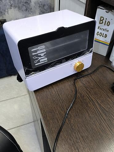 masaustu saat: Satılır: Bərbər salonu üçün avadanlıq dəsti - UV/istilik sterilizator — 1