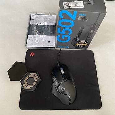 Noutbuk və netbuklar: Logitech G502 Hero Gaming Mouse 🎁 MOUSE PAD HƏDİYYƏ 🎁 Avropa — 1