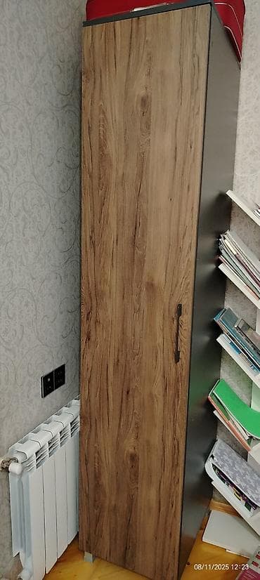 Açılan, 1 qapı Düz dolab, Qarderob, paltar dolabı