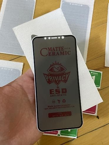 İphone 11 və XR üçün MAT SERAMİK EKRAN QORUYUCUSU. Yandan baxanda — 1