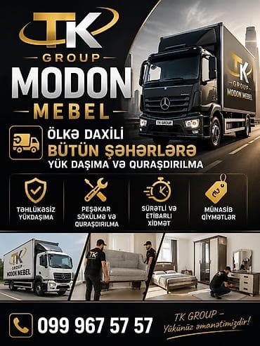 TK Group – Modon Mebel yükdaşıma və quraşdırma xidməti - Ölkə — 1
