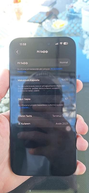 qas almaq ucun aparat: IPhone 15 Plus, 128 GB, Qara, Simsiz şarj, Face ID — 4