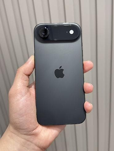 iphone 13 pro xr: IPhone Air, 256 GB, Black Titanium, Simsiz şarj, Sənədlərlə, Face ID — 1