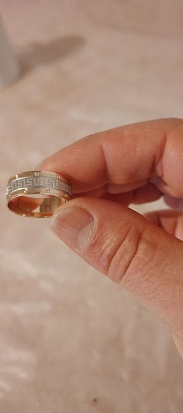 Qadın ayaqqabıları: Nişan, Üzük, Sarı qızıl, 585 Əyar, Qaşsız — 2