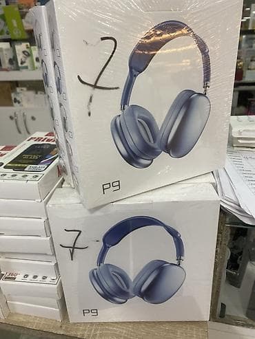 Yeni Simsiz (Bluetooth) Qulaqcıqlar, rəng - Mavi