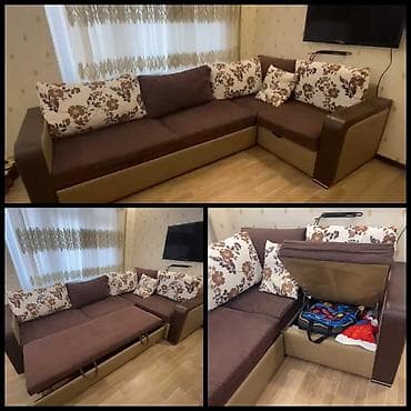 Divanlar: Künc divan, İşlənmiş, Açılan, Bazalı — 1