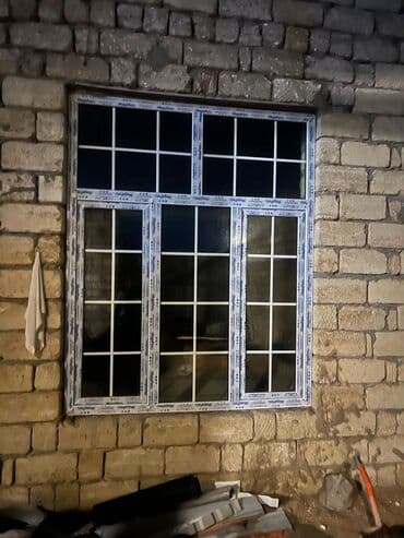 pencere ucun reshotka: Ağ rəngli plastik pəncərəler 1kv 55 manat
qapılar 90 manat — 19