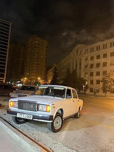 ij diskləri: VAZ 2107, ağ rəng, 4 qapılı sedan. İll 2005 Texniki xüsusiyyətlər və — 8