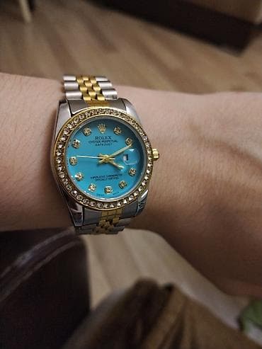 sensor saatlar: Yeni, Qol saatı, Rolex, rəng - Qızılı — 1