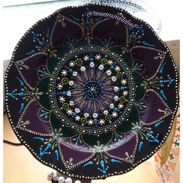 ⚜Əl işidir Boşqabın diametri:25sm(sifarişə uyğun olaraq istənilən lalafo.az -da ⚜Əl işidir Boşqabın diametri:25sm(sifarişə uyğun olaraq istənilən