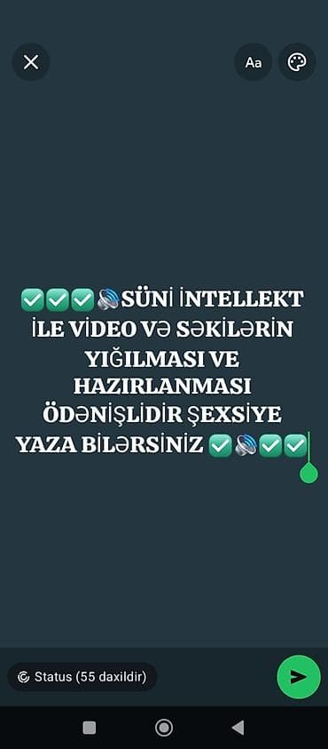 İş: Süni intellektlə video və şəkil hazırlanması xidməti - Foto və video — 1
