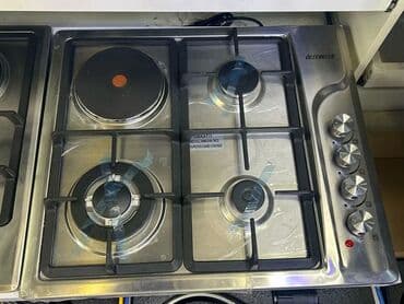 Кухонные вытяжки: Плита Öztürklər, Комбинированная, Встраиваемая, 4 конфорки, Новый — 3