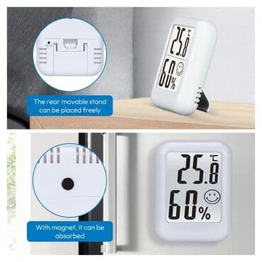 qida termometr: Termometr HTC-3 Termometr Otaq termometri Nemislik ve temperaturu — 3