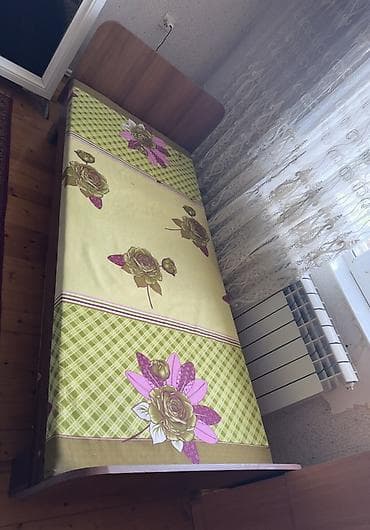 tek matras: Təknəfərlik çarpayı, Bazalı, Matras ilə — 2