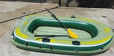 Охота и рыбалка: Şişmə qayıq – “Fishing 400” modeli - Rəng: zeytun-yaşıl/göy-yaşıl və — 5