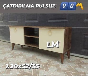 TV STEND / TV altı Yeni və sifarişlə. Qiymət : 90₼ Ölçü 