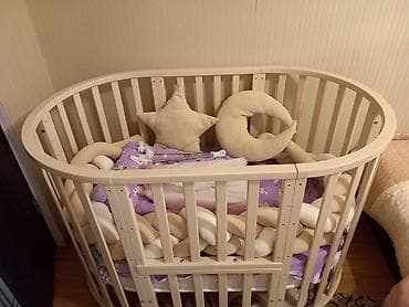 Oğlan və qız üçün, İşlənmiş, Yumru, Beşik, Dəst ilə, Matras ilə, Yellənmə mexanizmsiz