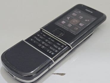 nokia с6 01 бу: Nokia 8, < 2 GB Memory Capacity, rəng - Qara, Düyməli, Zəmanət — 6