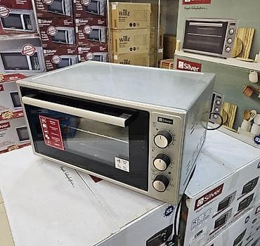 soba: Duxovka Elektrik, rəng - Boz, Ayrıca dayanan, Yeni — 2