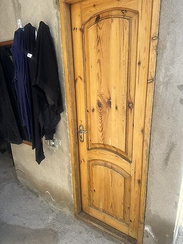 hava: taxtalar: Taxta giriş/qapı - Material: təbii ağac (taxta panellər, dekorativ — 3