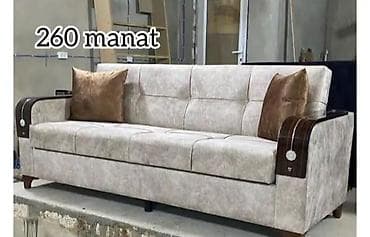 ev stullari: Divan – klassik və müasir üslubun uyğunluğu - 3 nəfərlik, düz xətli — 1