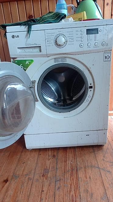 Paltaryuyan maşın LG, 6 kq, Avtomat, Qurutmasız lalafo.az -da Paltaryuyan maşın LG, 6 kq, Avtomat, Qurutmasız