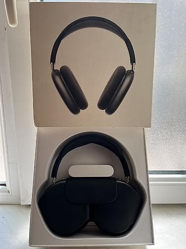 İşlənmiş Simsiz (Bluetooth) Qulaqcıqlar, Apple, rəng - Qara