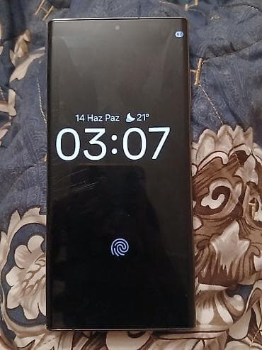 philips xenium 9@9u: Samsung Galaxy S22 Ultra, 256 GB, rəng - Qara, Barmaq izi — 7