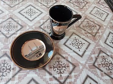 qəhvə servizi: Qəhvə dəsti, rəng - Qara, Farfor, Çexiya — 5