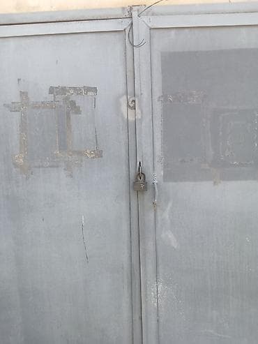 qapi taxta: Metal darvaza – ikiqat açılan - Material: qalın metal/sənaye tipli — 2