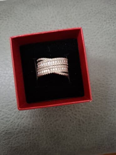 yaqut qaşlı üzük: Üzük, Gümüş, Yaqut — 12