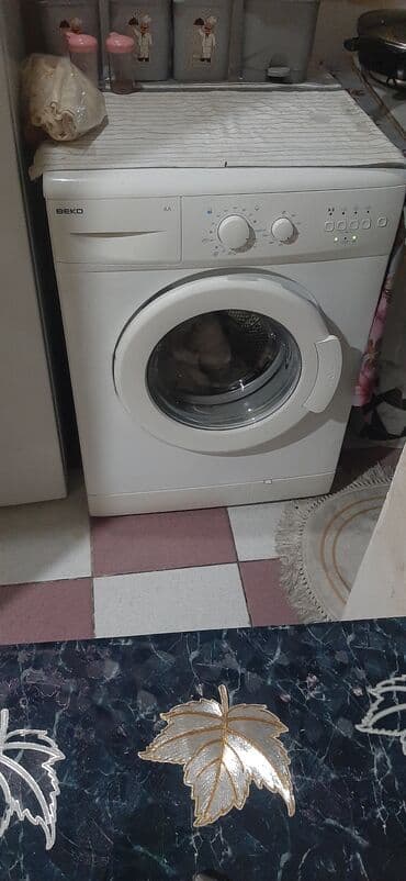 paltar yuyan masin ehtiyat hisseleri: Paltaryuyan maşın Beko, 6 kq, İşlənmiş, Avtomat, Qurutma var, Kredit yoxdur, Ödənişli çatdırılma, Ünvandan götürmə — 2