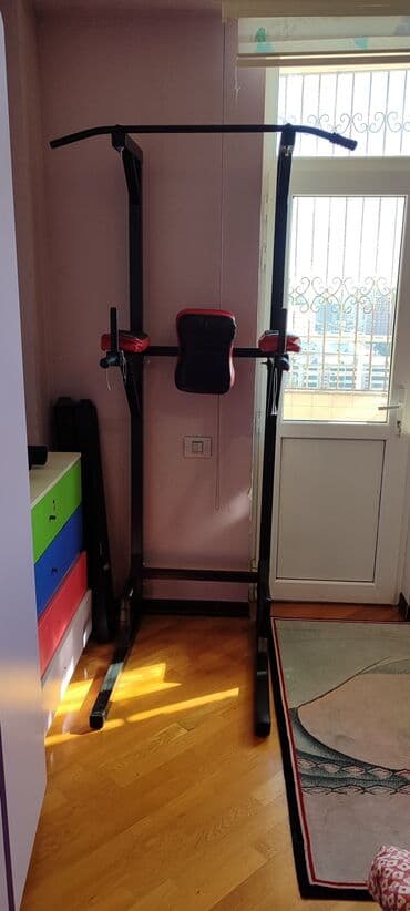 işlənmiş qantel: Trenajor. Çox yaxşı veziyyetdedir. Seliqeli islenib.Qiymetde endirim — 2