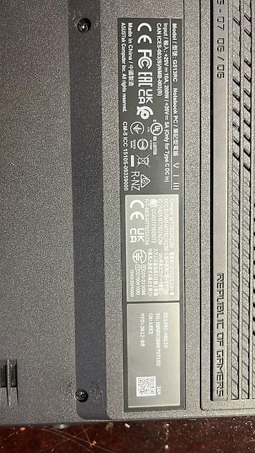 asus a15: İşlənmiş ASUS ROG, 15.6 ", AMD Ryzen 7, 512 GB, Pulsuz çatdırılma — 9