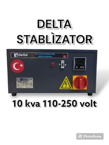 Yeni, Ev üçün, 1 faza, Gərginliy stabilizatoru, 110 V, Pulsuz çatdırılma, Rayonlara çatdırılma, Kredit var
