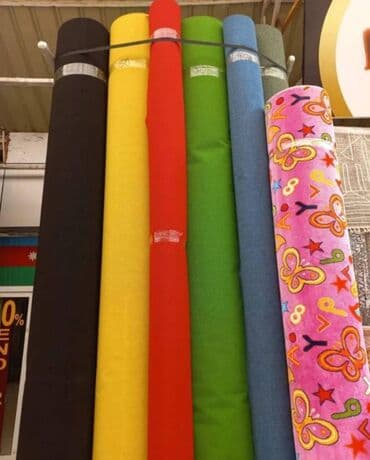 Məxməri/plyuş tipli və sadə rəngli parça rulonları - Rənglər: qara lalafo.az -da Məxməri/plyuş tipli və sadə rəngli parça rulonları - Rənglər: qara