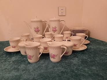 caydan: Çay dəsti, rəng - Ağ, Farfor — 3